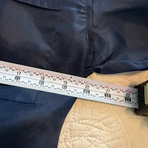 Sanctuary Evereve Skyline organza Navy Sheer Bomber Jacket - Picture 9 of 10